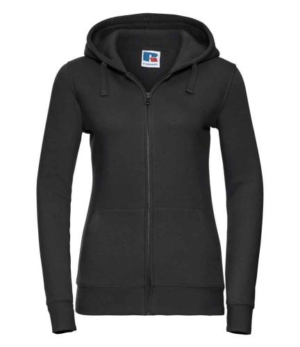 Russell Lds Authentic Zipped Hood - Black - L